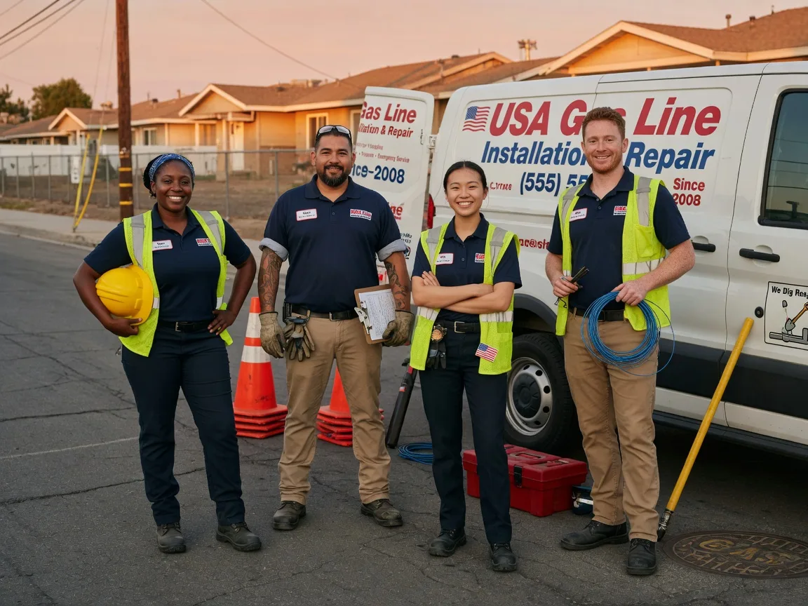 Gas Line Installation company in Linesville, PA